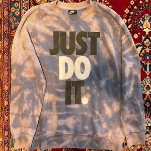 Nike tie dye pullover